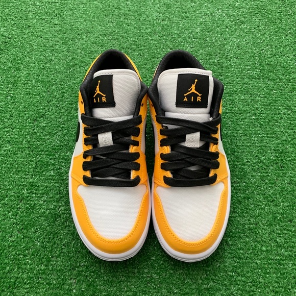 -Edm- 🟡⚪️*NEW* Air Jordan 1 Low “Laser Orange” (W) - Picture 3 of 10